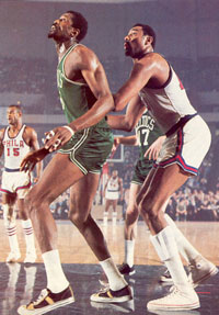Russell vs Chamberlain later in their careers